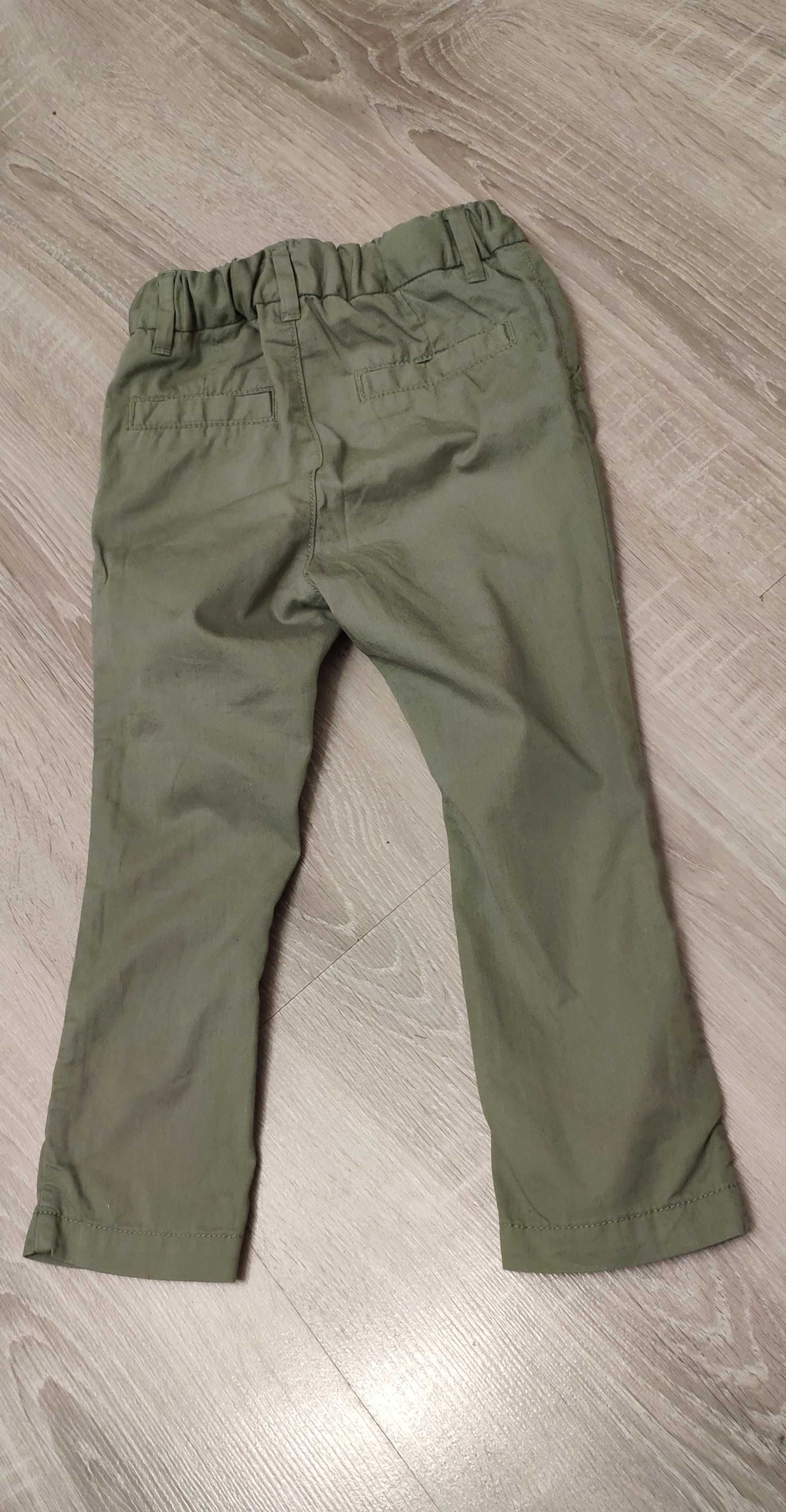 Spodnie H&M 92 lekkie cienkie na lato