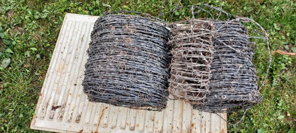 Drut kolczasty nie uzywany