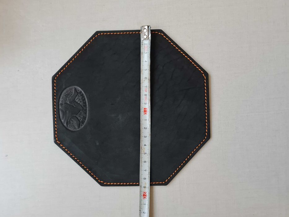 коврик из натуральной кожи под компьютерную мышь