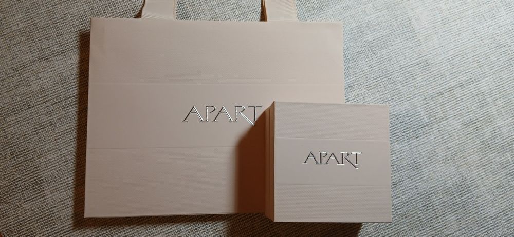 Apart kolczyki rozety srebro pozłacane pr. 925