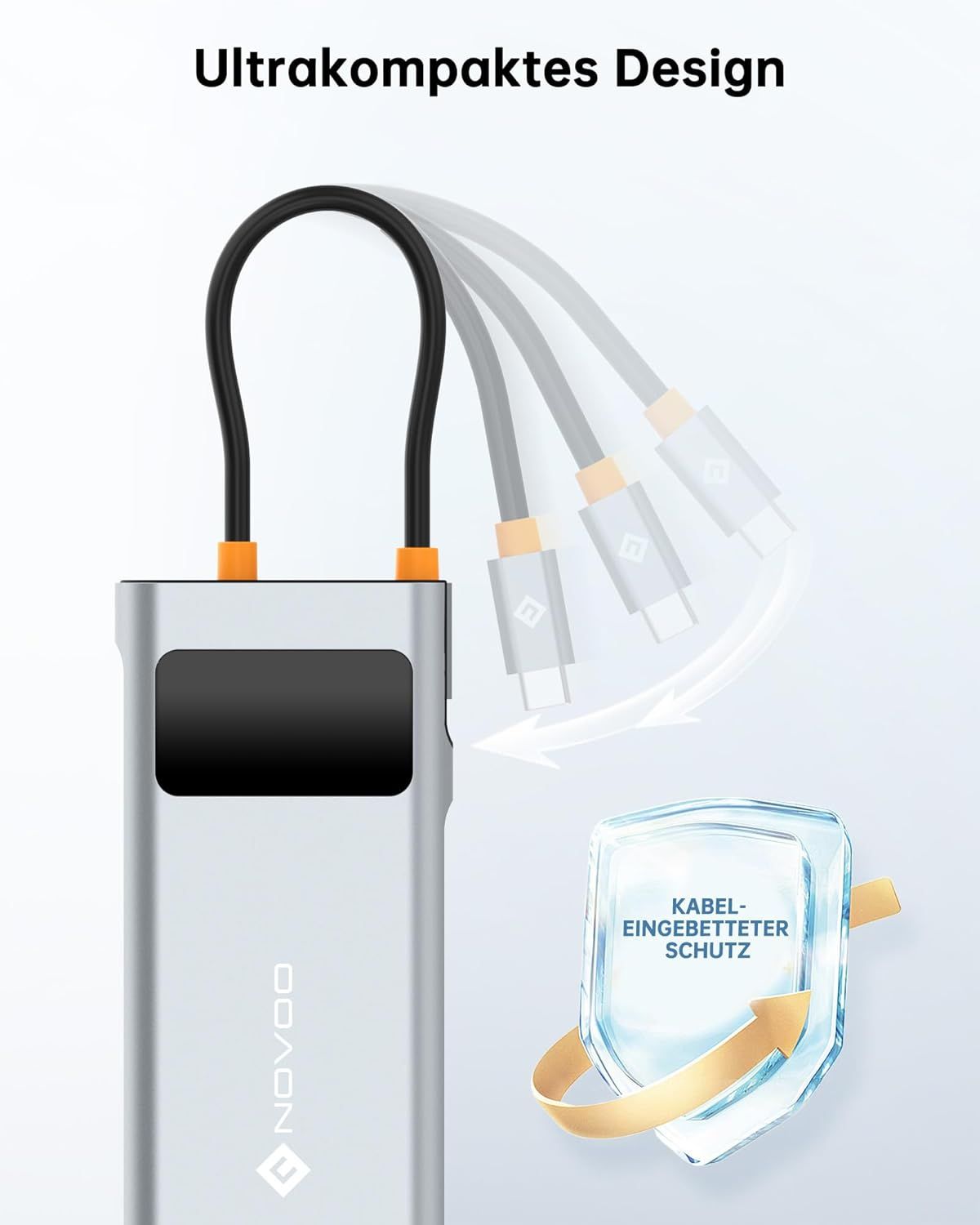 Hub USB Novoo NVHU
