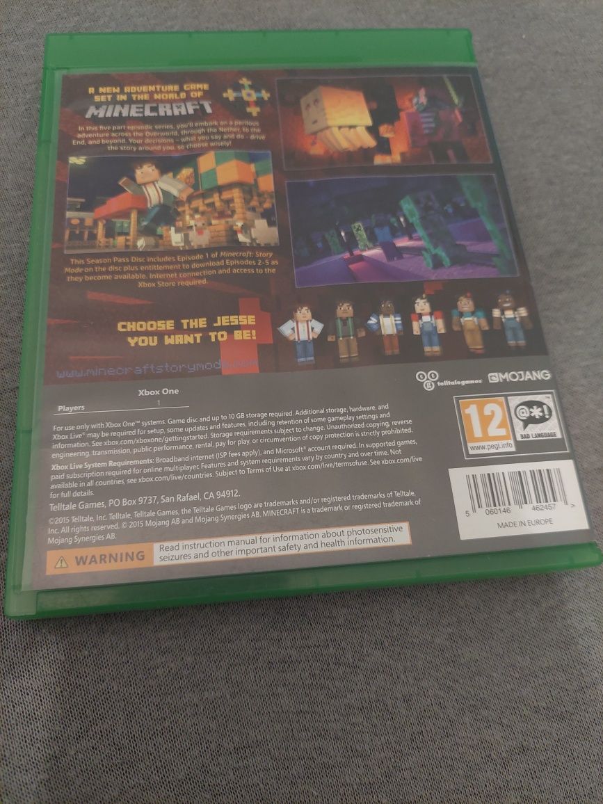 Minecraft Story Mode - wersja Xbox One