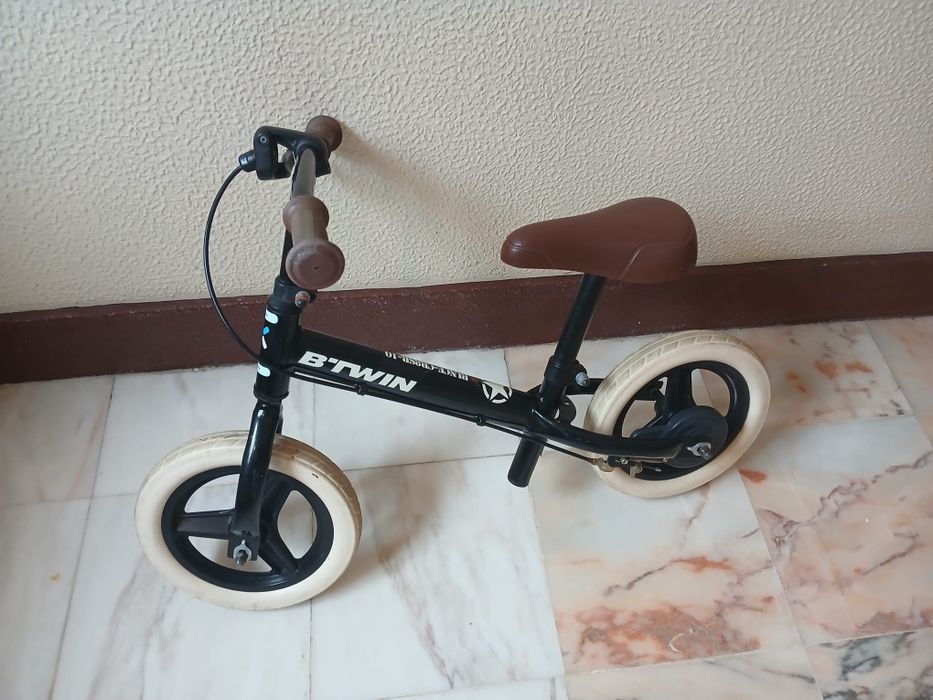 Bicicleta aprendizagem para criança