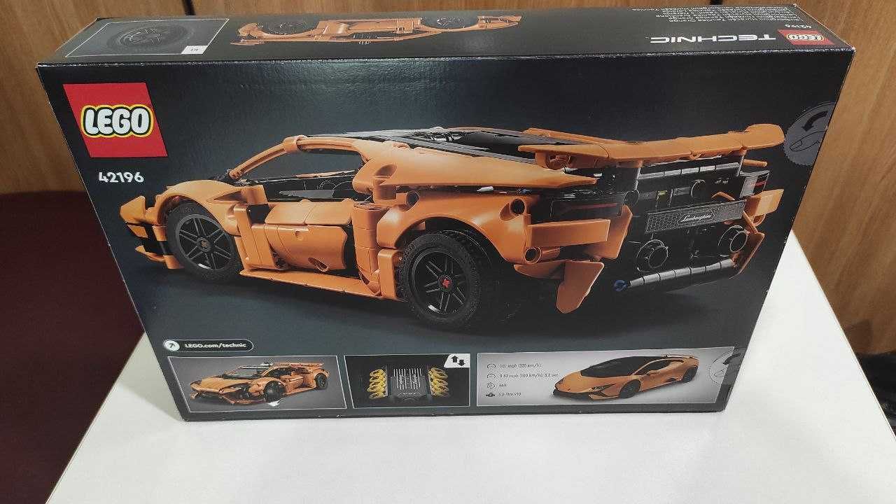 Конструктор LEGO Technic 42196 Lamborghini Huracan Tecnica Orange