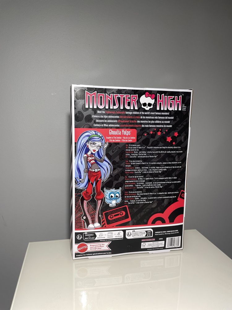 Monster High Ghoulia lalka reprodukcja boo-riginal creeproduction