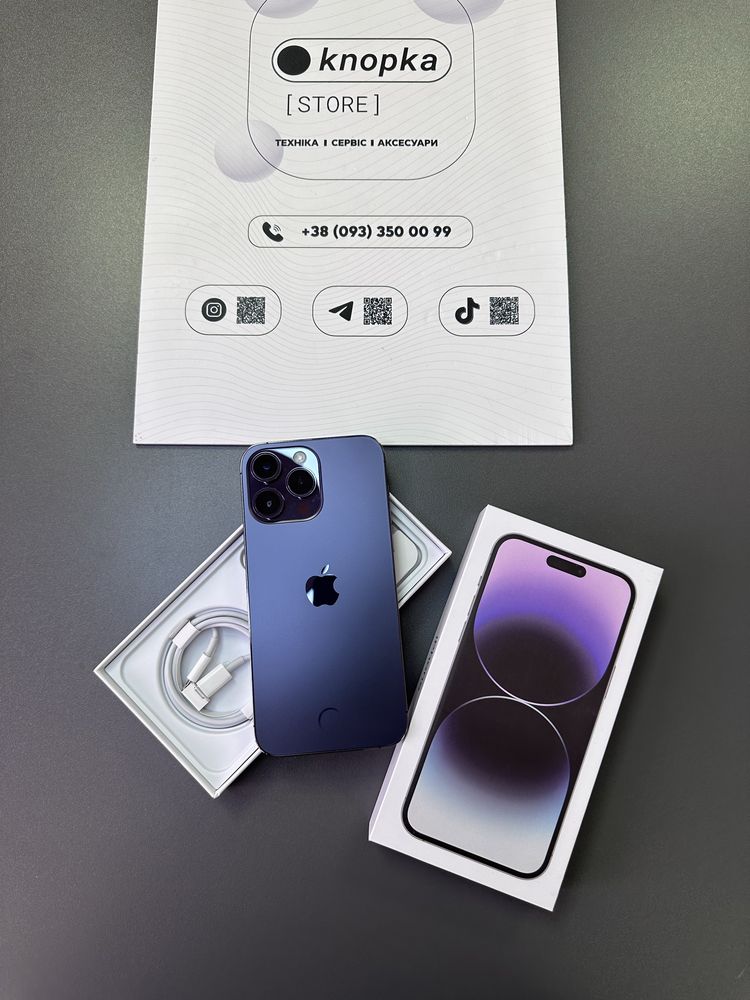iPhone 14 Pro Max 128 Gb Purple Neverlock Фіз Гарантія Обмін фп