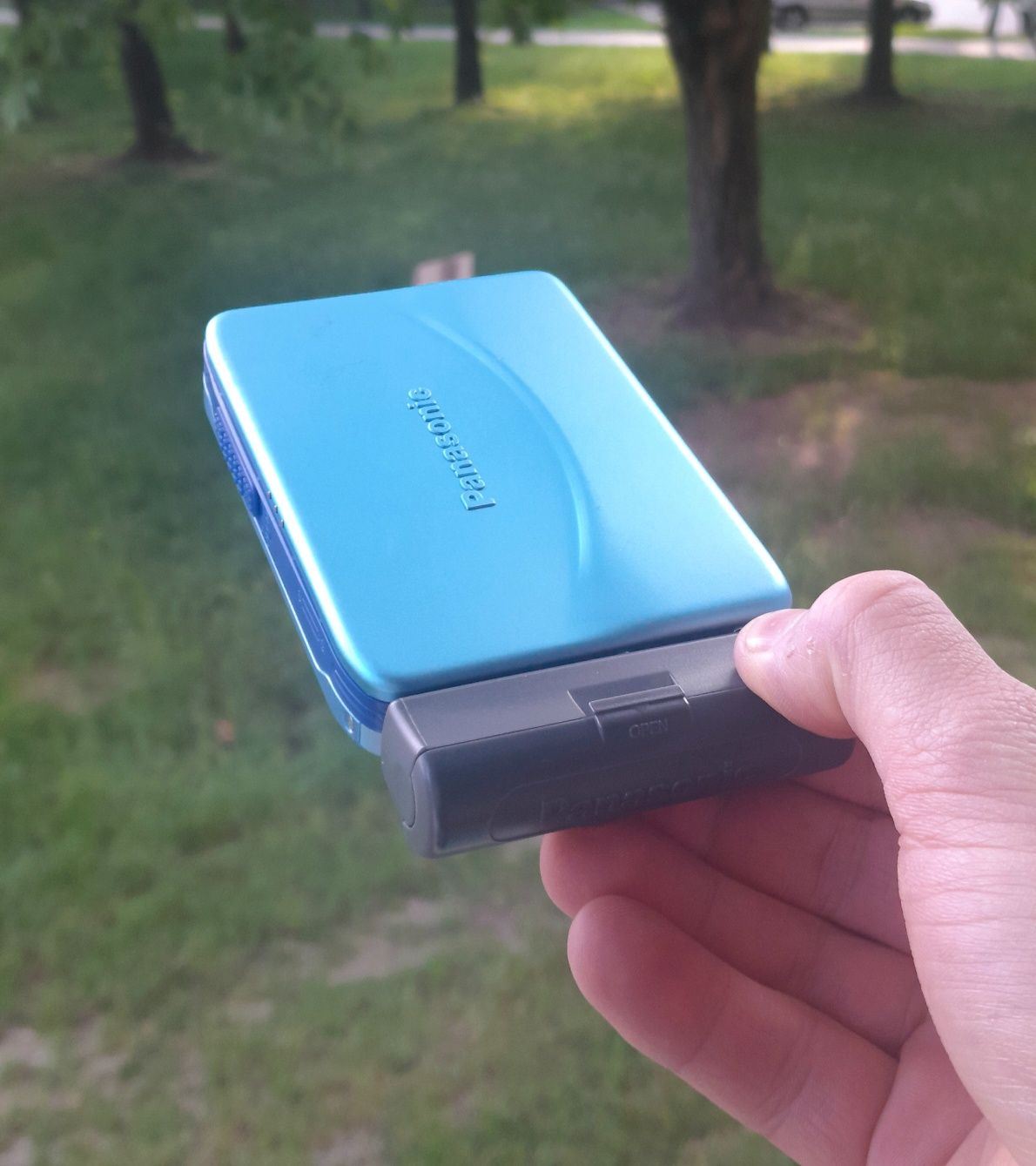 Walkman Panasonic RQ-SX43 po serwisie, słuchawki, zestaw