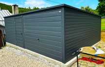 Garaż blaszany PREMIUM 6x6/6x5.8/6x5*Profil Zamknięty*Producent*