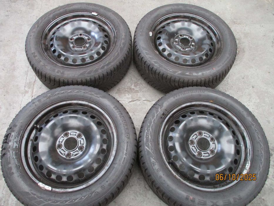 koła-felgi stalowe + opony Ford  6,5x16 et50 opony 205/55r16