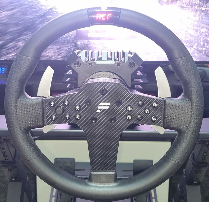 Fanatec CSL DD 8nm com P1 V2 e QR2 de alumínio