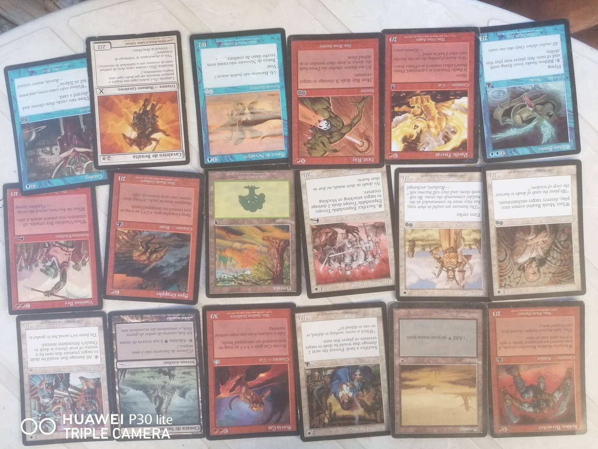 Cartas de Magic varias