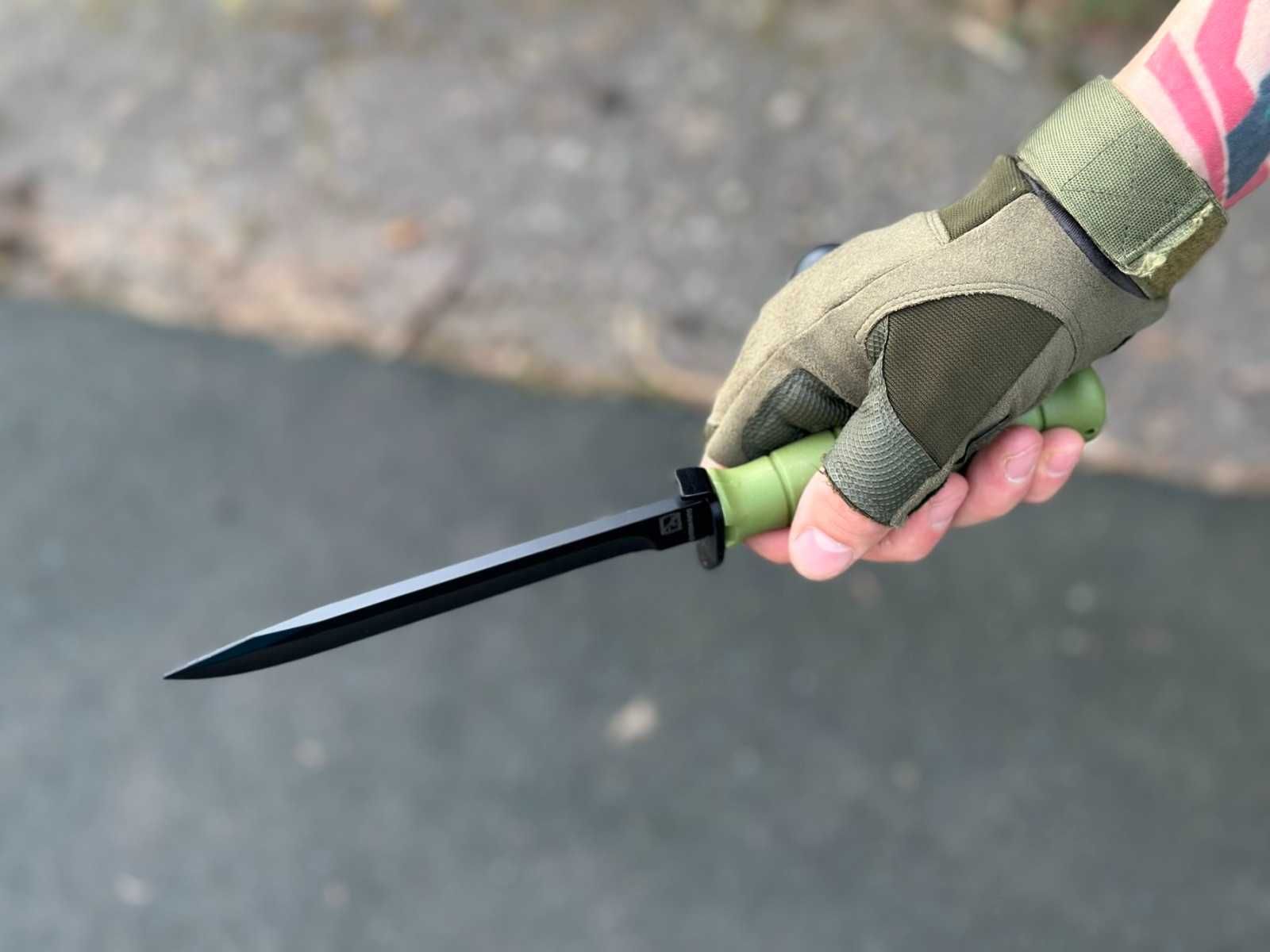 Штурмовой нож MFH Glock FM 78 олива,тактический нож,нож для выживания