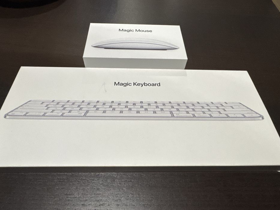 Apple Magic Keyboard e Magic Mouse