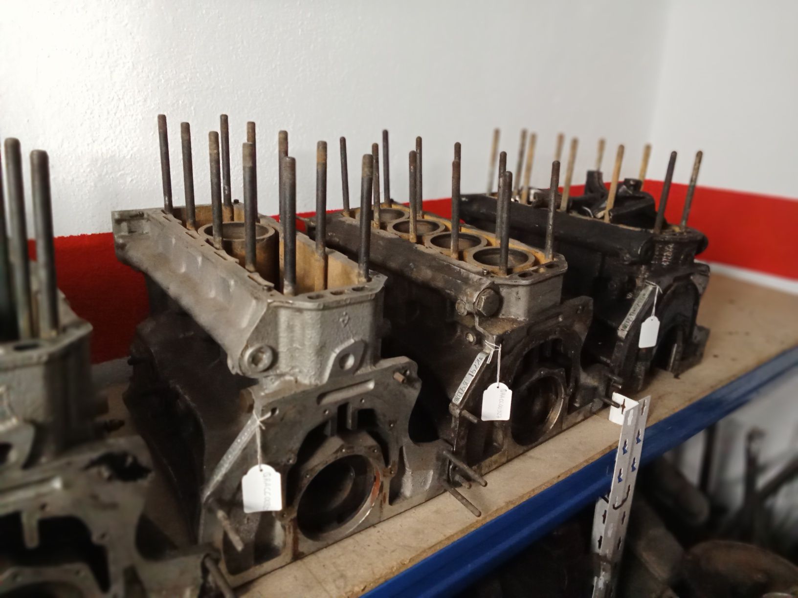 Alfa gtv 105 caixas direção,cabeças, blocoss