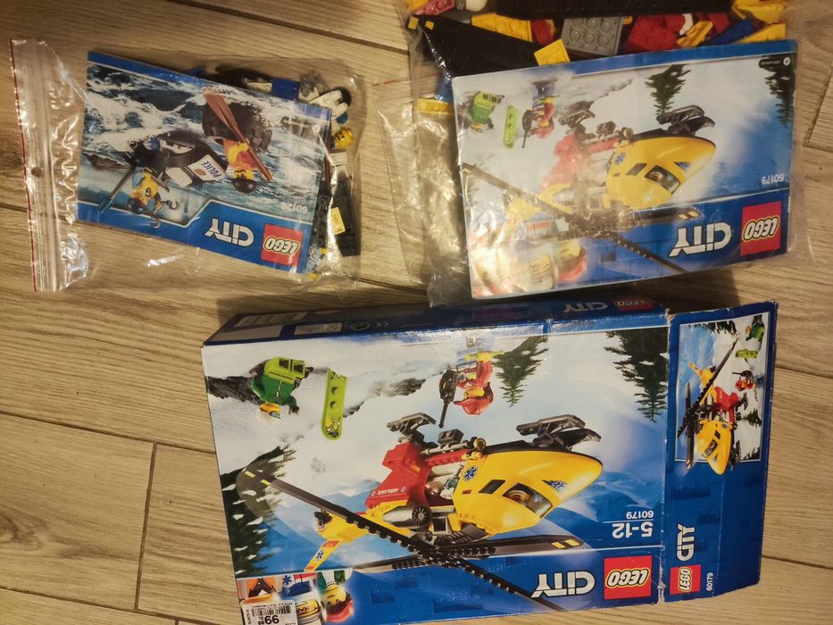 LEGO City 60179 oraz 60126