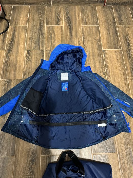 Зимова куртка на хлопчика +штани lemon -152см