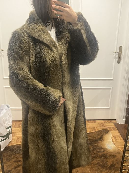 Casaco de pelo sintetico