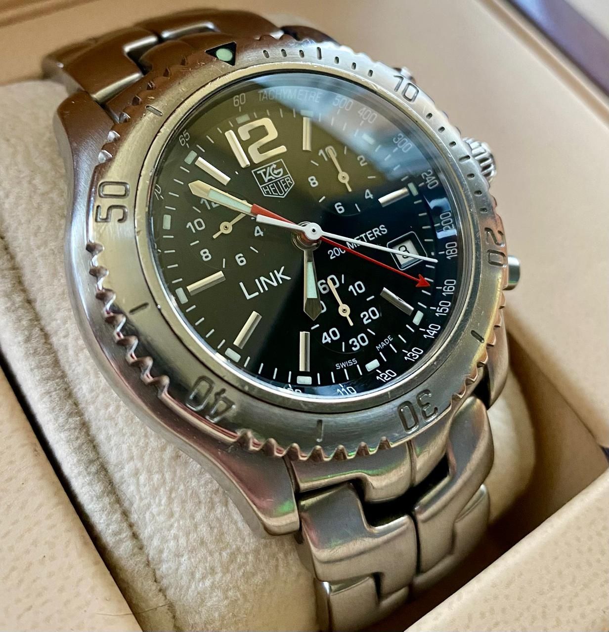 Швейцарський годинник Tag Heuer Link