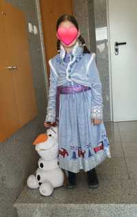 Vestido carnaval princesa Anna Frozen
