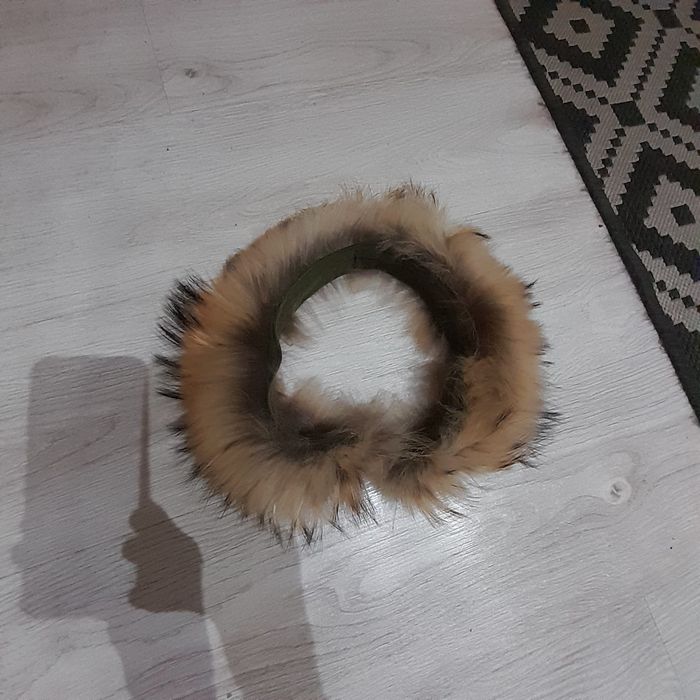 Futerko naturalne obszycie kaptura 52cm