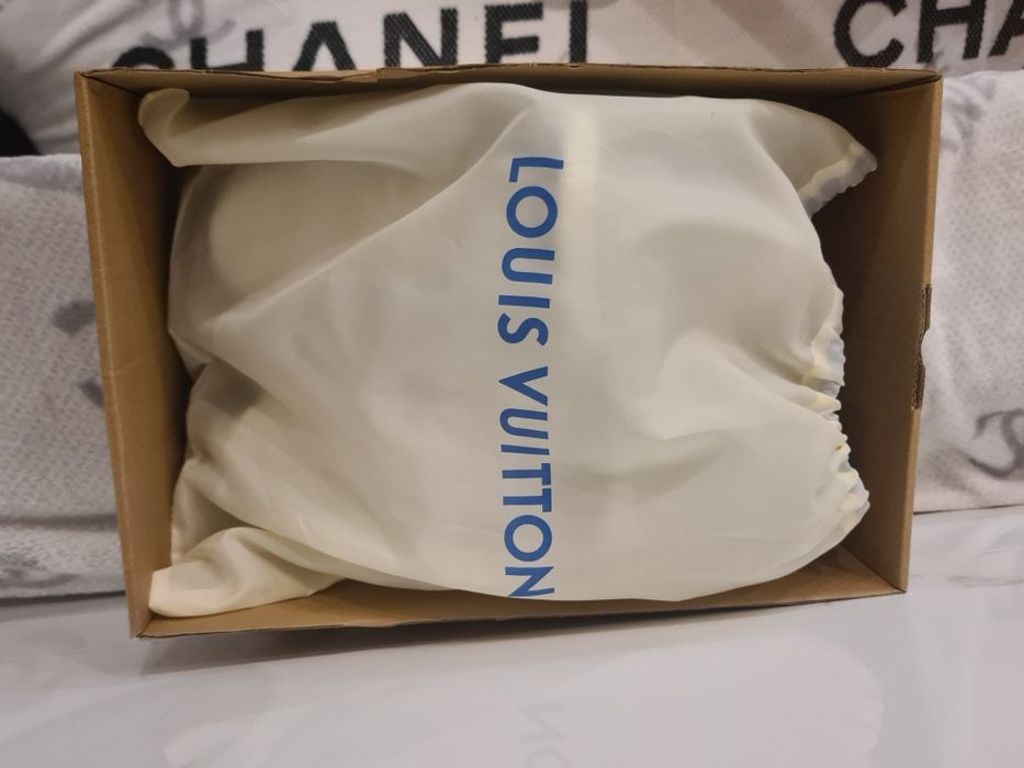 Кросівки Louis Vuitton Trainer Sneaker White Black Кроссовки Луи Витон