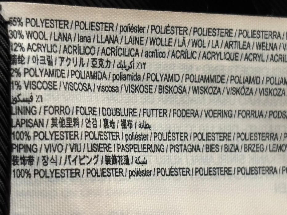 Płaszcz damski roz. XL wełna