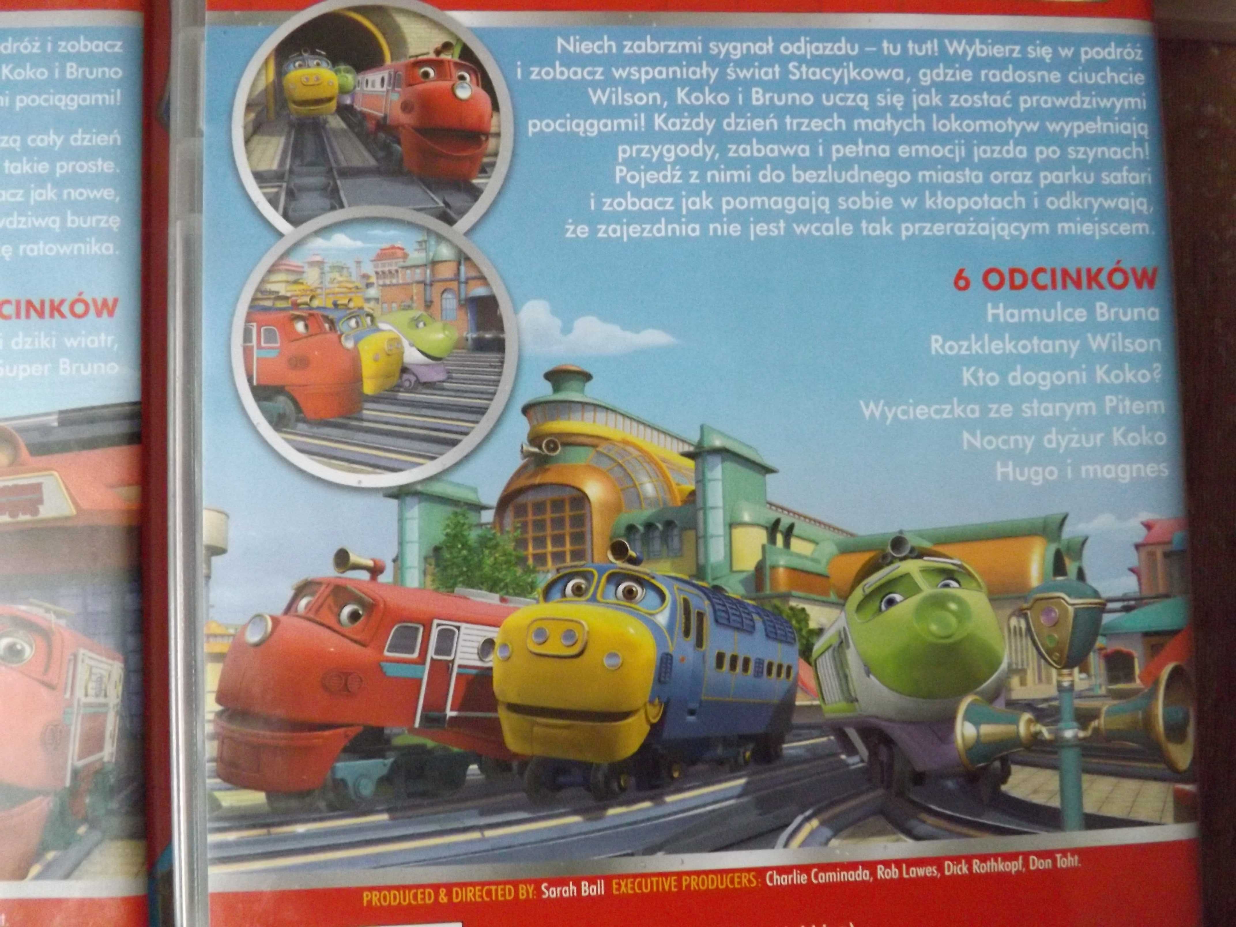 Stacyjkowo, film, bajka, 7  dvd, bajki