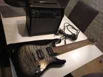 Gitara elektryczna schecter c-6 plus Charcoal Burst diamond series