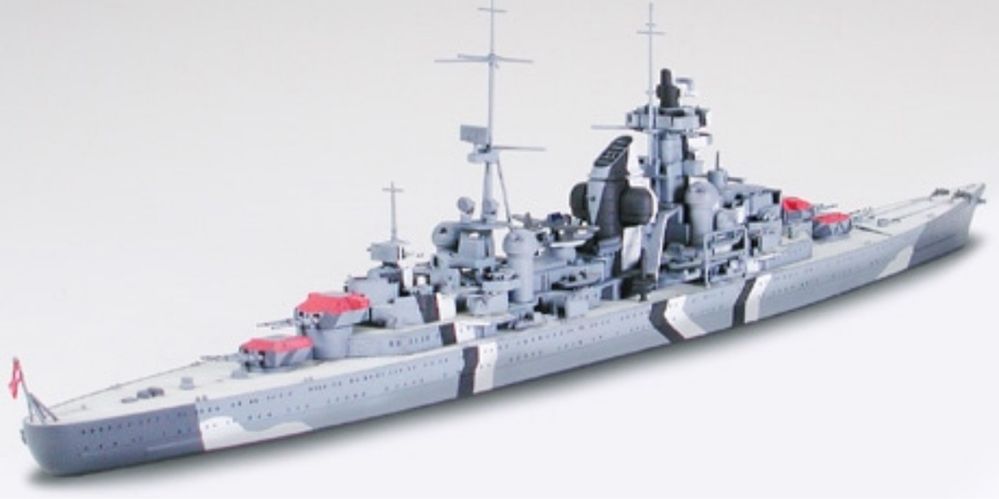 Okręt krążownik Prinz Eugen model 31805 Tamiya