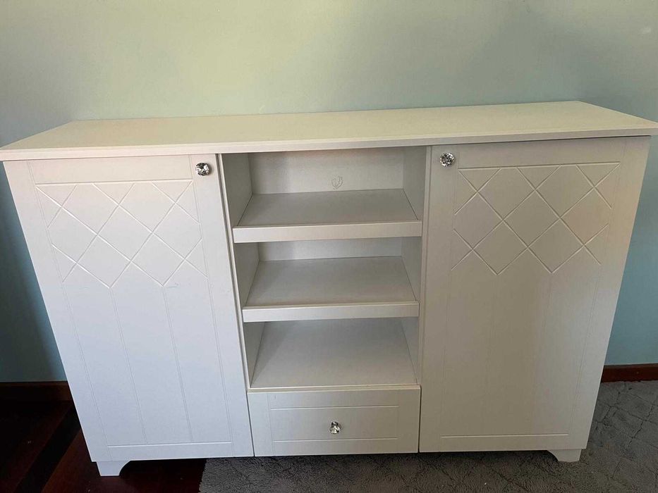 Meblik- Regał niski 150 Royal White