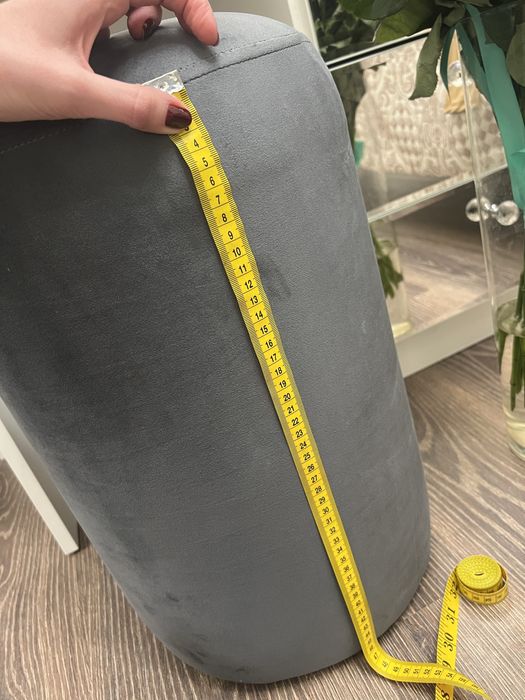 Пуф великий чорний