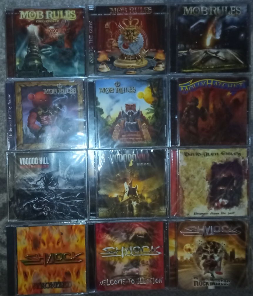 Alice Cooper.Doogie White.Y.Malmsteen та інші фірмові CD  Hard - Rock.