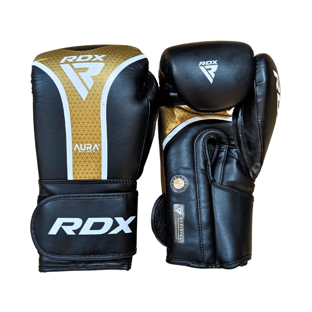 Luvas 16oz Boxe Kickboxing Muay Thai novas da RDX couro