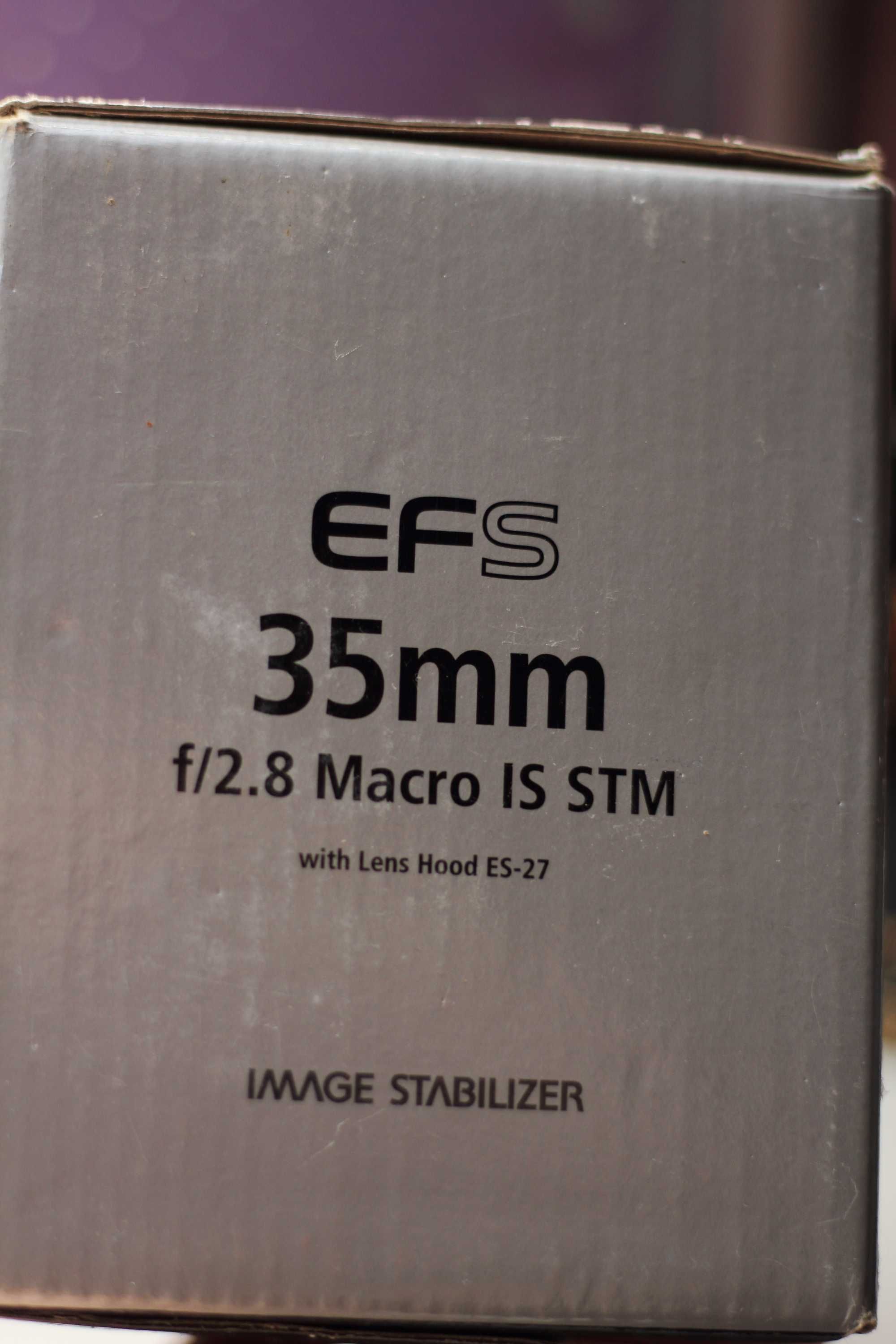 Canon EF-S 35mm f/2.8 Macro IS STM об'єктив