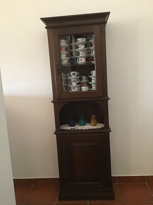 Conjunto sofá e maples, espelho de sala , armário vitrina novos preços