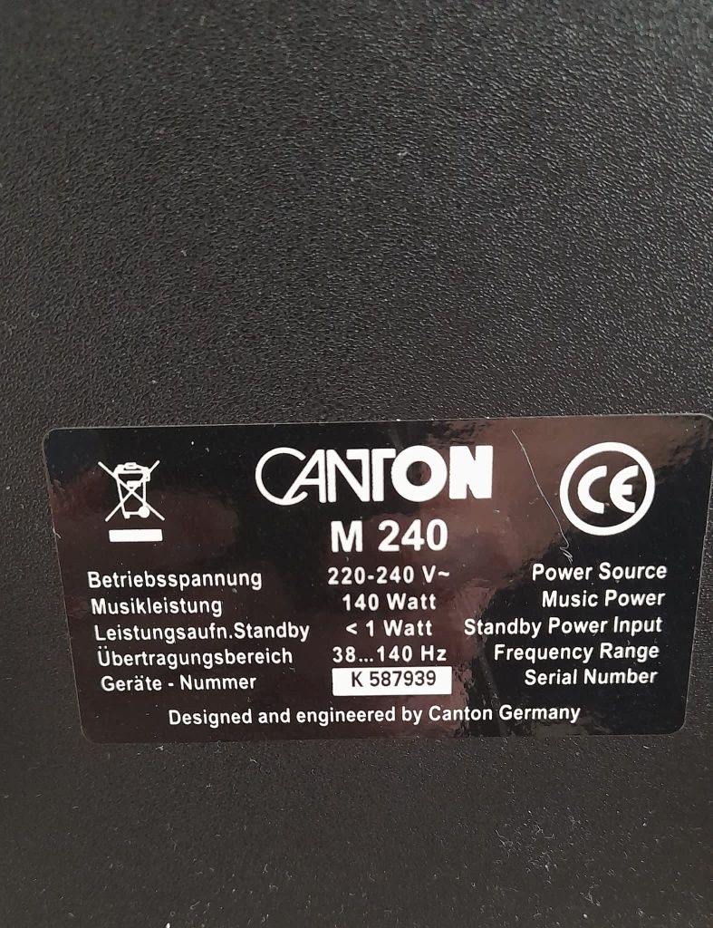 Subwoofer aktywny Canton - Super stan.