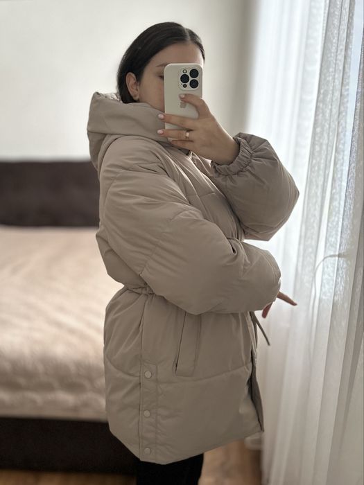 Зимова куртка, пуховик жіноча XL