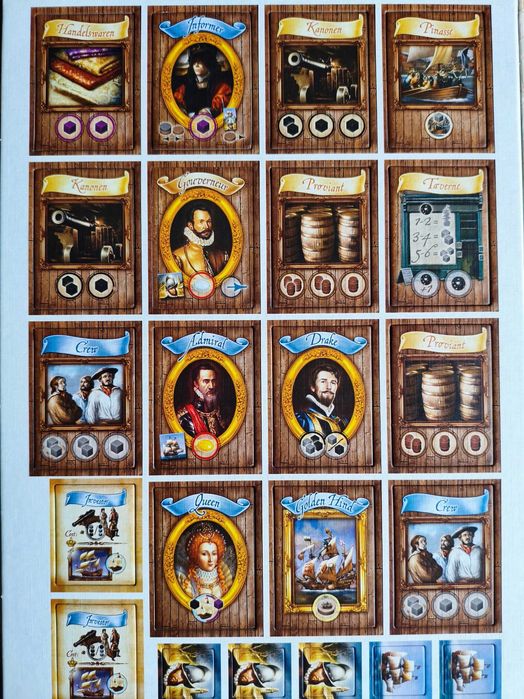 Francis Drake gra planszowa