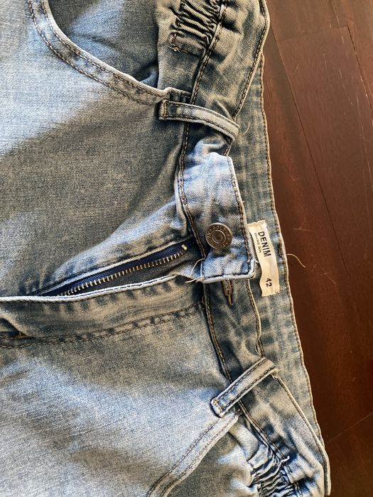 Calções de Ganga Azuis