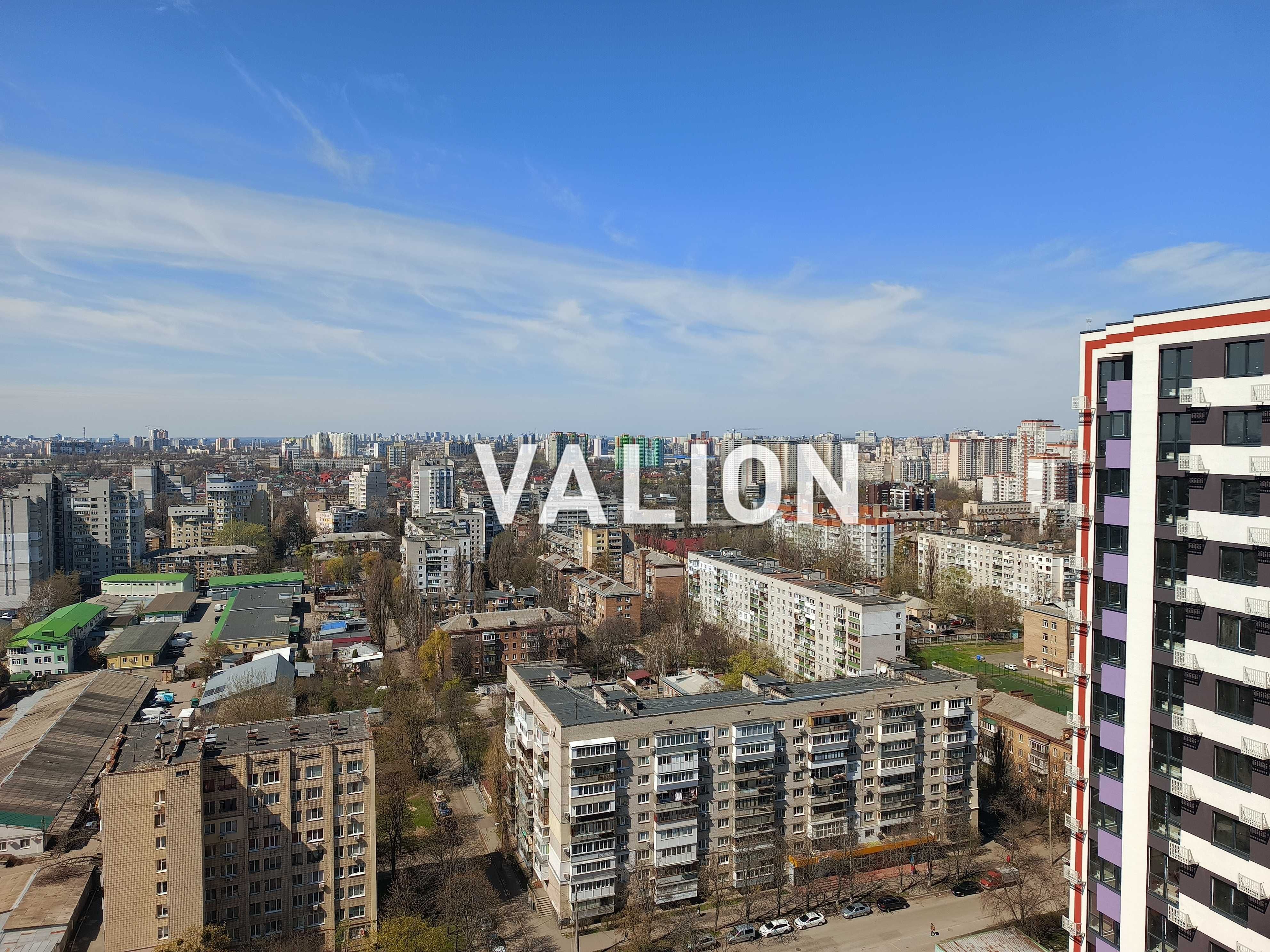 Без% Видова 1-к квартира 43м² ЖК Ok'Land проспект Повітряних сил 56