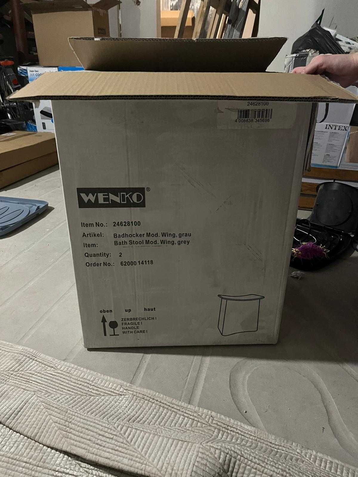 Kosz na pranie z siedziskiem, 2w1, WENKO