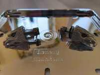 Ramka tablicy motocyklowej chrom+ 2 śruby orzeł chrom