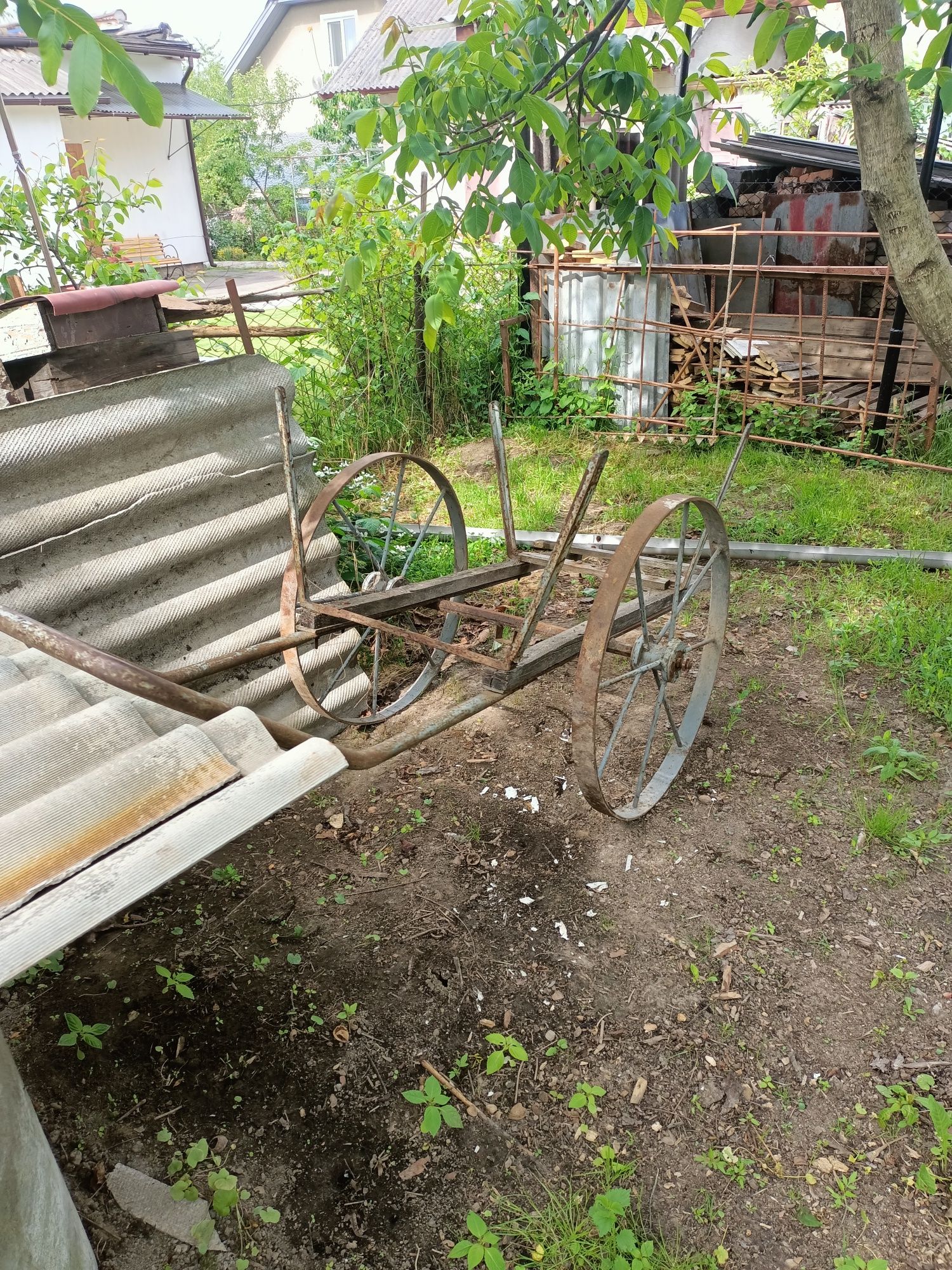 Візок залізний тачка