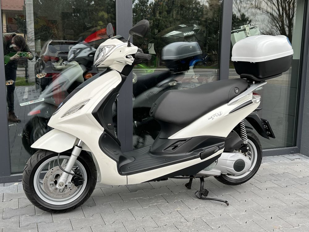 Skuter Piaggio New FLY 125 ie 2016 Rok Biała Perła Wtrysk, Dostawa PL