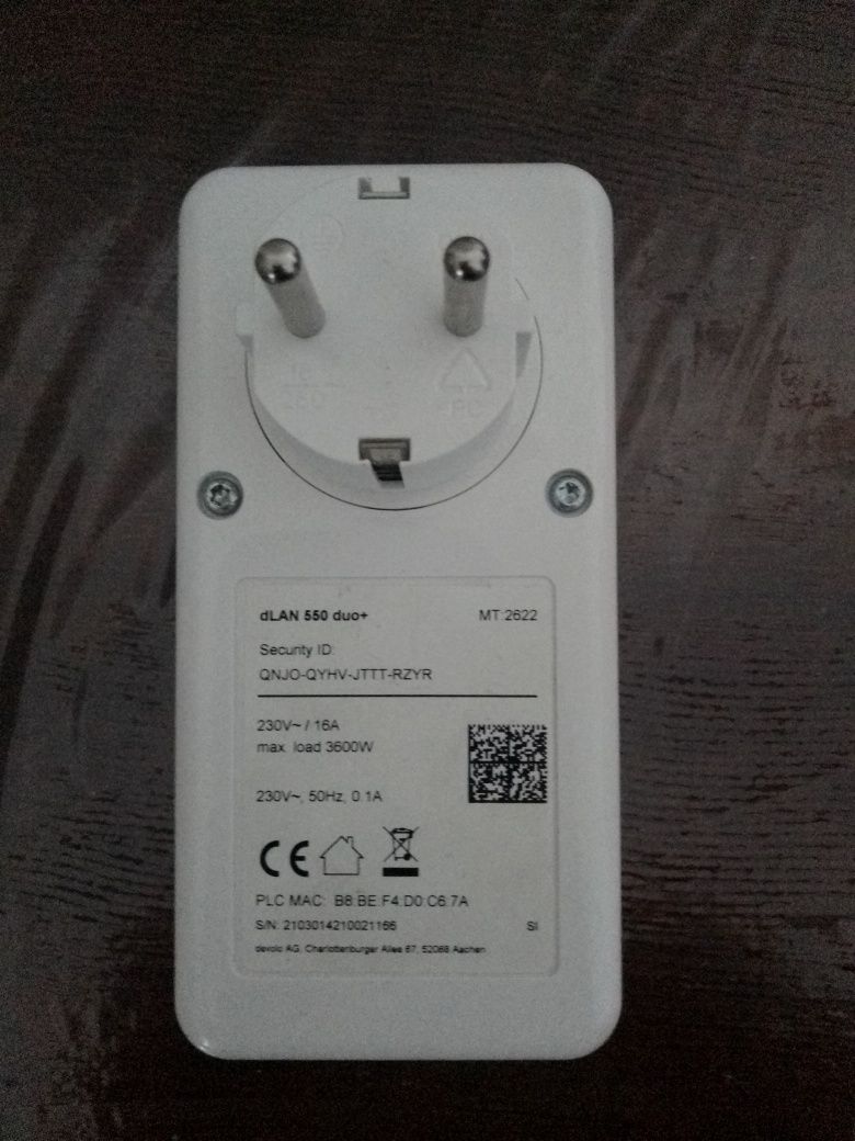 Tomada/Repetidor de Internet DEVOLO