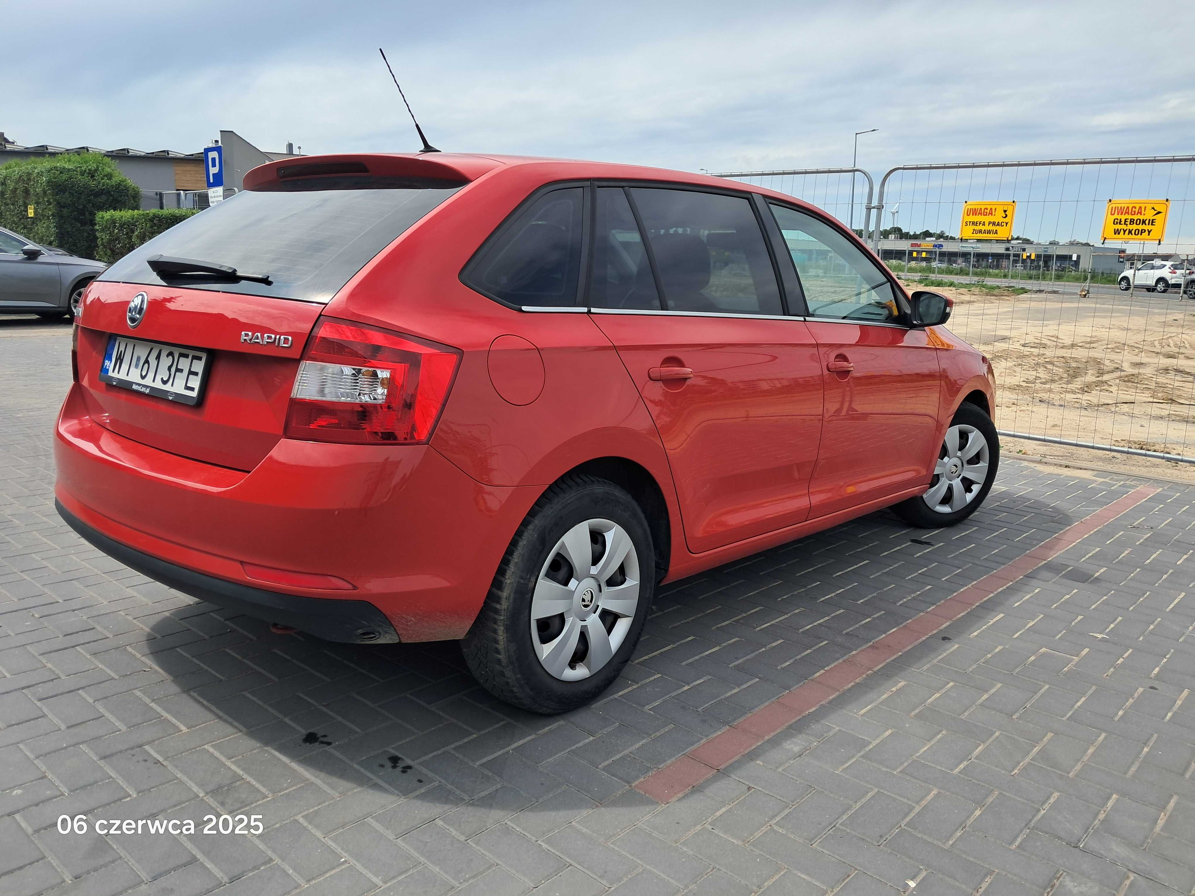 Skoda Rapid 1.2 TSI Benzyna z fabrycznym gazem.