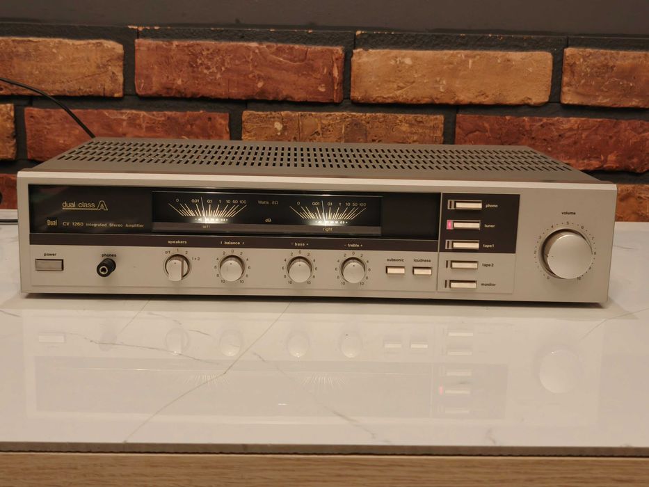 DUAL CV-1260 ! Piękny wzmacniacz VINTAGE ! Wycieraczki