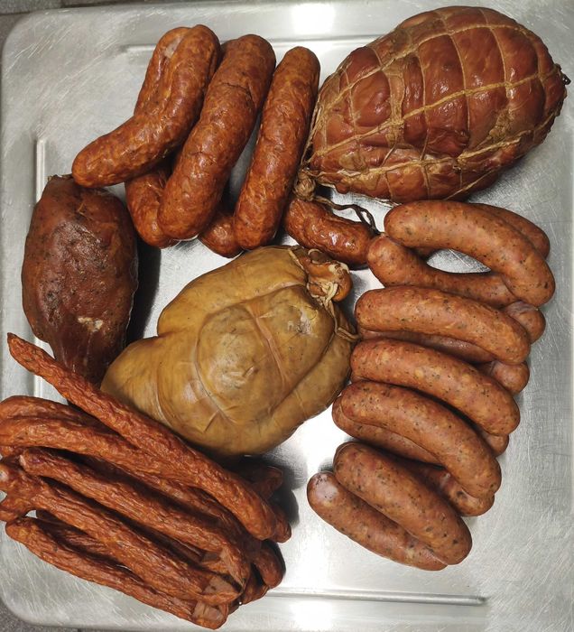 Wiejskie wędliny duży zestaw