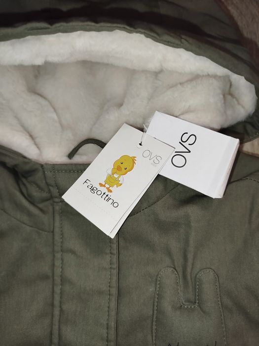 Зимова курточка Fagottino на дівчинку 2-3 роки,парка