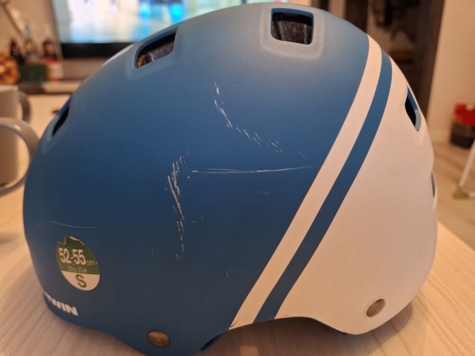 Kask rowerowy Btwin S 52-55 cm